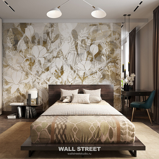 Фотообои в интерьере артикул 22245, Flo, Wall street Фотообои в интерьере артикул 22245, Flo, Wall street